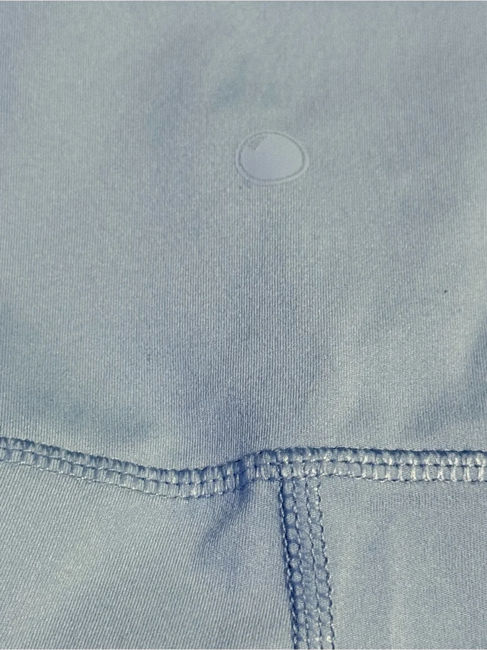 Yogalicious- Light Blue Biker Shorts
